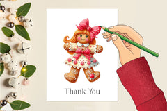 Christmas Gingerbread Cookie Clipart Bundle - CraftNest - Digital Crafting and Art