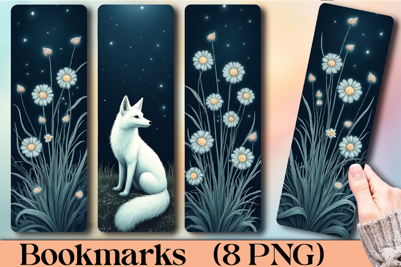Midnight Garden Mystique Bookmark Journal - CraftNest - Digital Crafting and Art