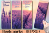 Lavender Fields Bookmark Journal