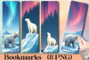 Arctic Polar Lights Bookmark Journal