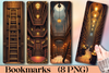 Ancient Library Interior Bookmark Journal