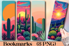 Blooming Cactus Desert Bookmark
