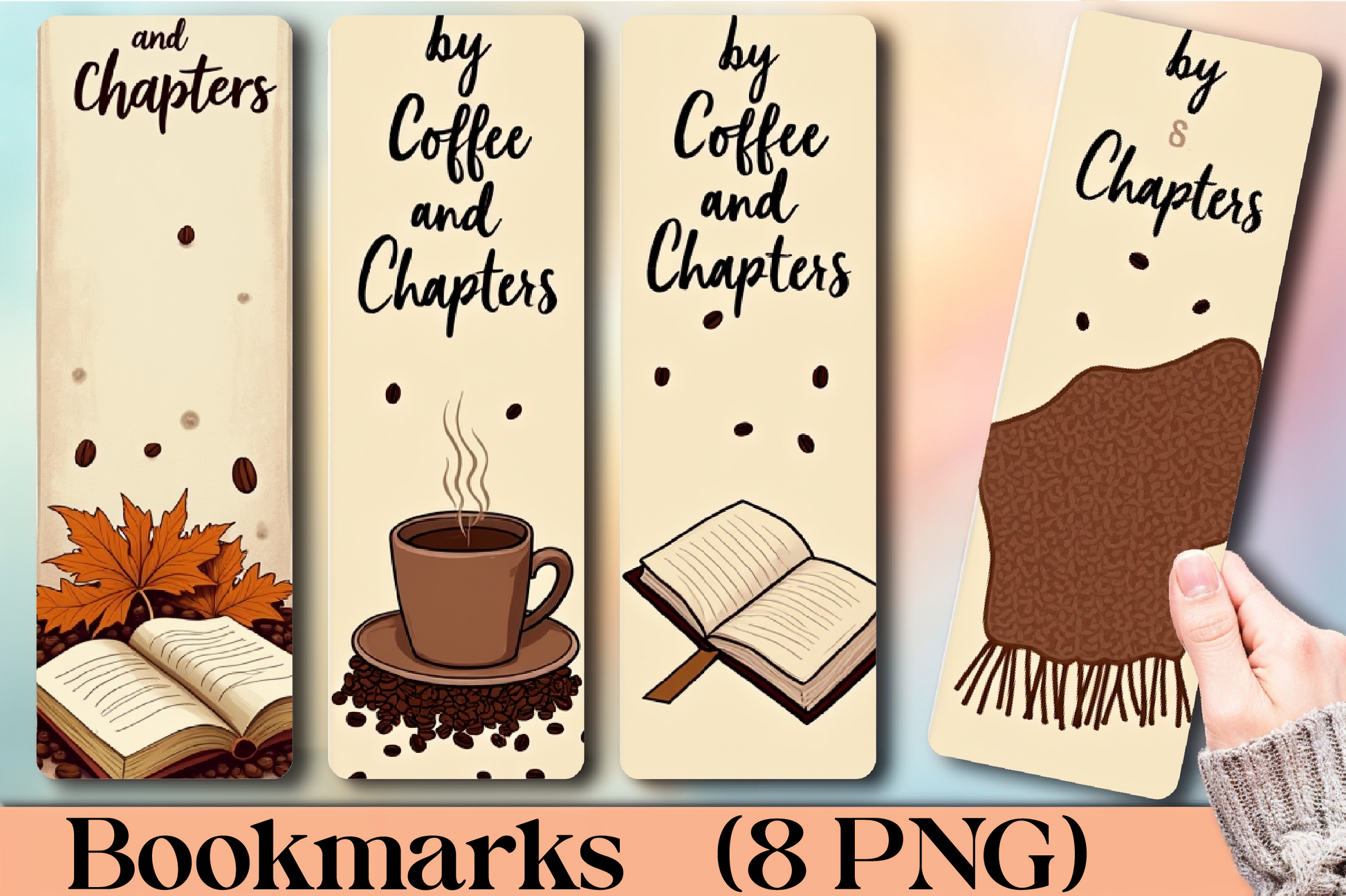 Coffee Lover's Haven Bookmark Journal - CraftNest - Digital Crafting and Art
