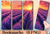 Sunset Lavender Fields Bookmark Journal