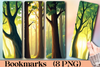 Forest Canopy View Bookmark