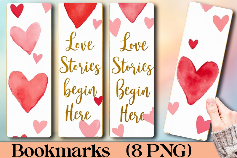 Love Stories Bookmark Journal - CraftNest - Digital Crafting and Art