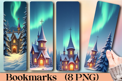 Winter Wonderland Bookmark Journal - CraftNest - Digital Crafting and Art