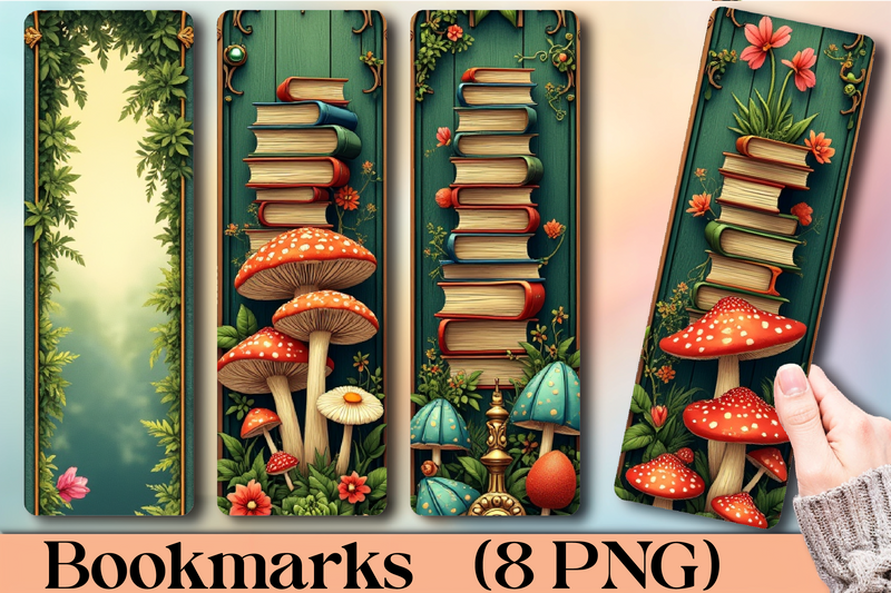 Secret Garden Gate Bookmark Journal - CraftNest - Digital Crafting and Art