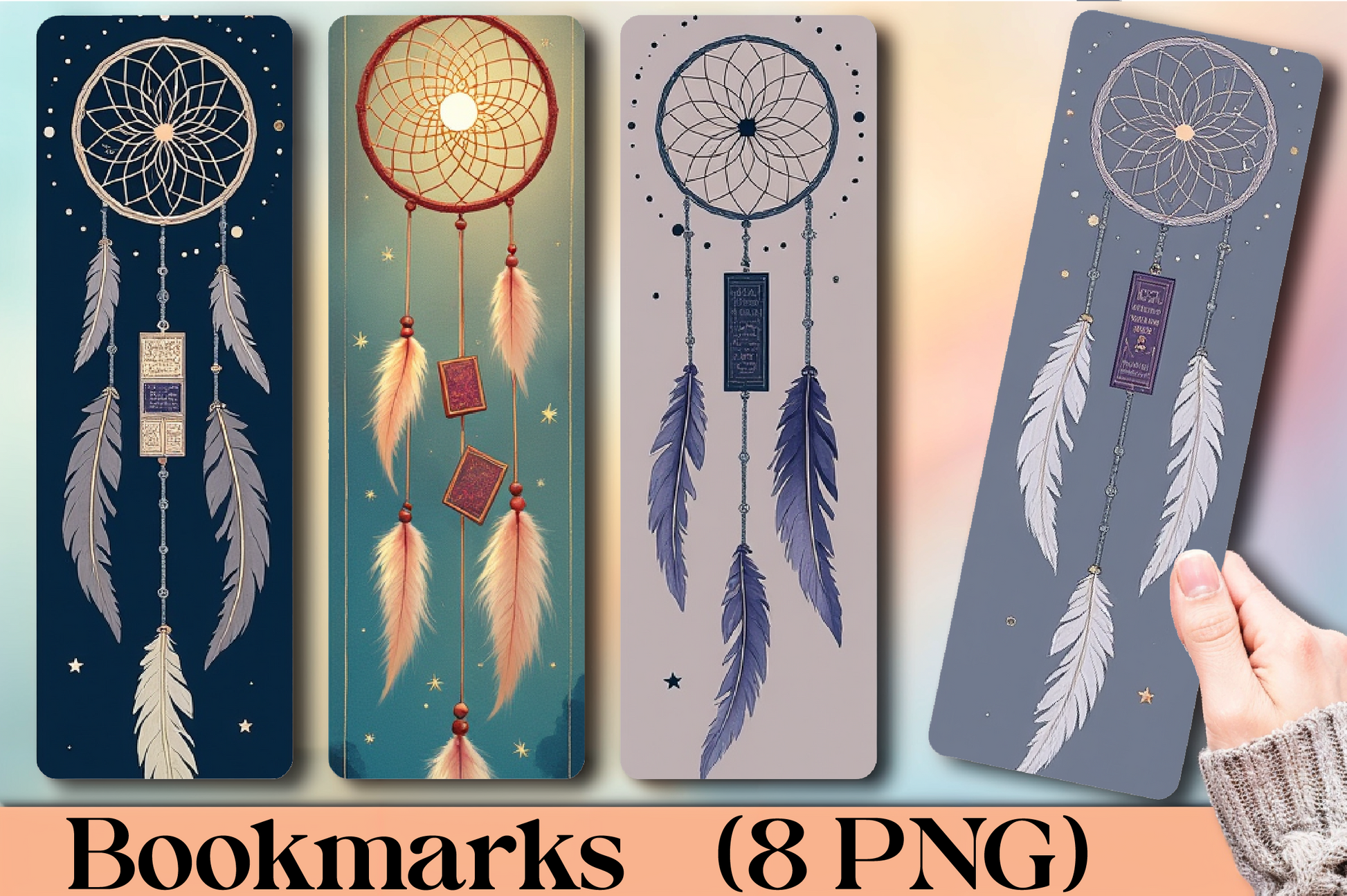 Dreamcatcher Stories Bookmark Journal - CraftNest - Digital Crafting and Art