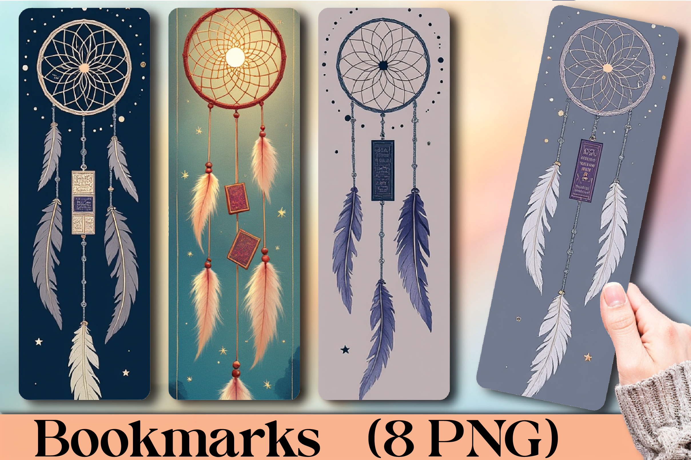 Dreamcatcher Stories Bookmark Journal - CraftNest - Digital Crafting and Art