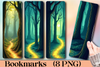 Mystical Forest Path Bookmark Journal