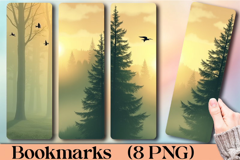 Forest of Words Bookmark Journal - CraftNest - Digital Crafting and Art