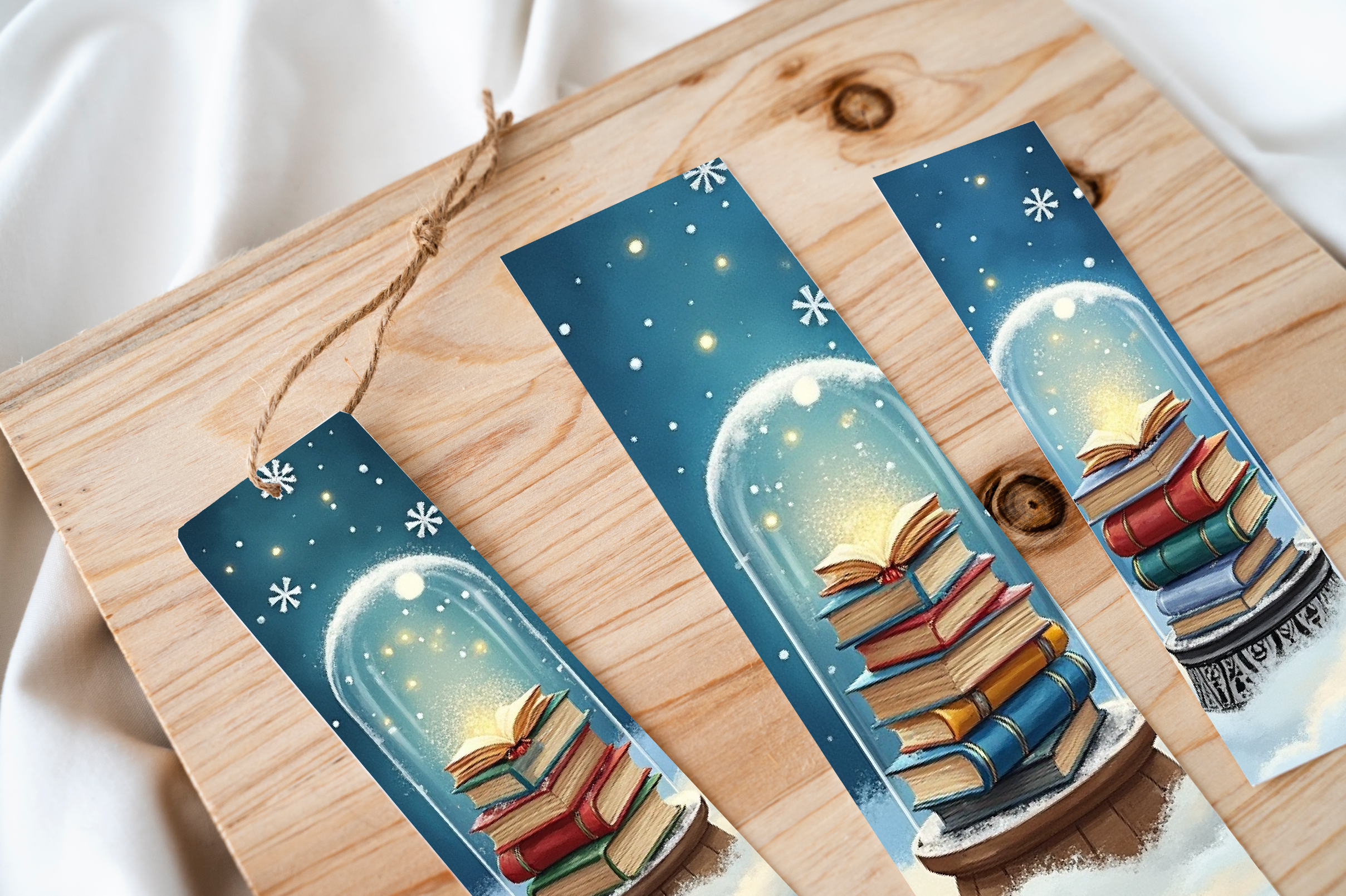 Snow Globe Stories Bookmark Journal - CraftNest - Digital Crafting and Art