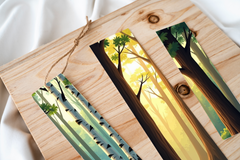 Forest Canopy View Bookmark - CraftNest - Digital Crafting and Art