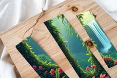 Tropical Jungle Adventure Bookmark Journal - CraftNest - Digital Crafting and Art
