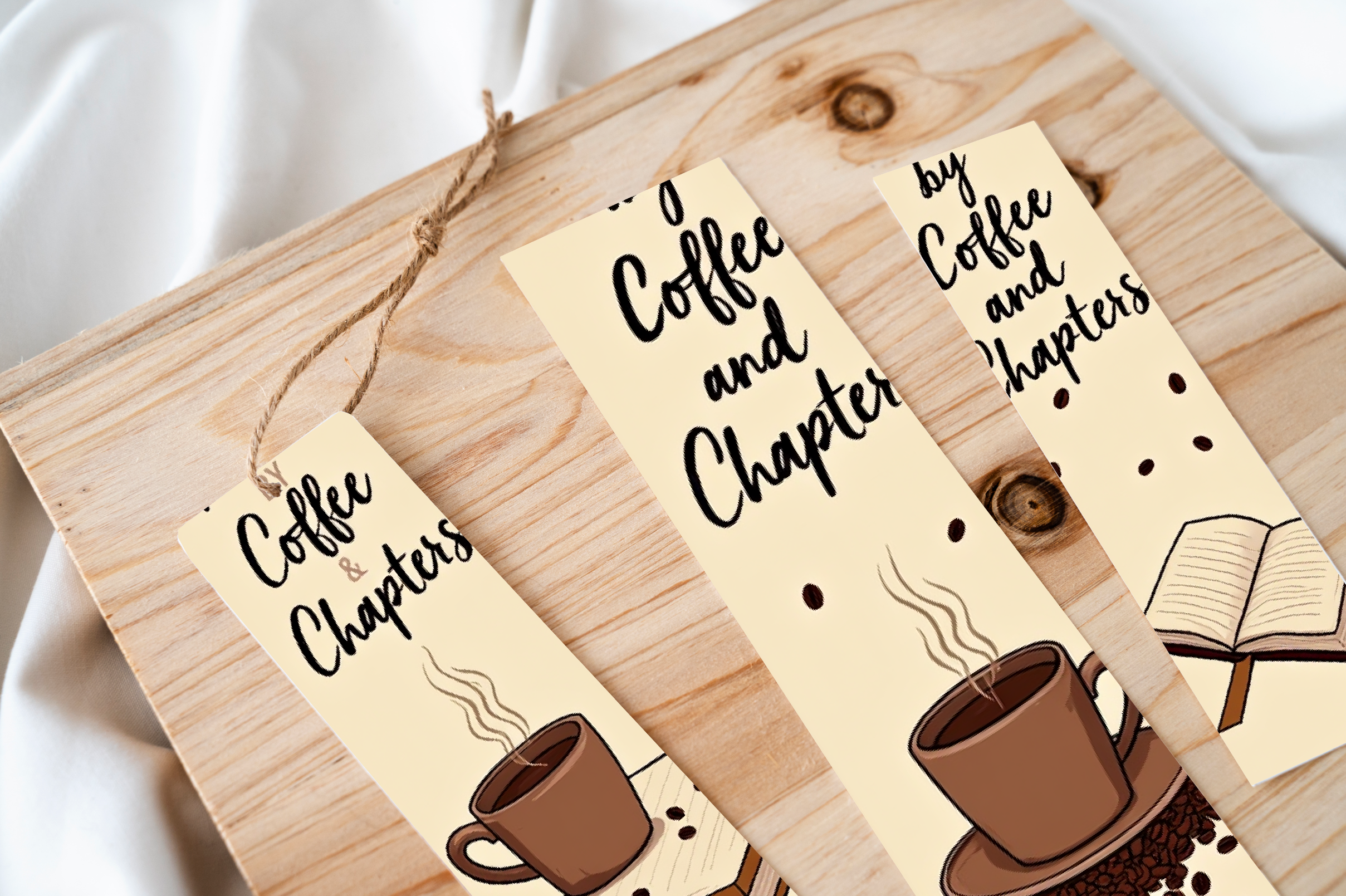 Coffee Lover's Haven Bookmark Journal - CraftNest - Digital Crafting and Art