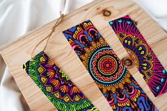 Kaleidoscope Mandala Bookmark Journal - CraftNest - Digital Crafting and Art