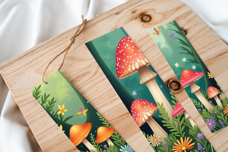 Forest Fairy Glade Bookmark Journal - CraftNest - Digital Crafting and Art