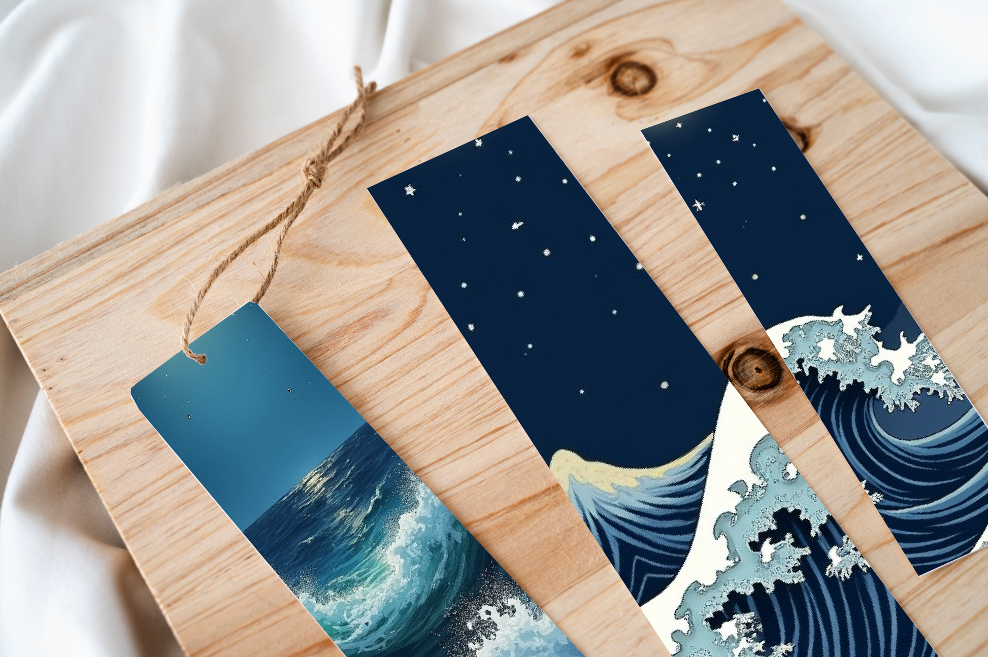 Ethereal Swan Lake Bookmark Journal - CraftNest - Digital Crafting and Art