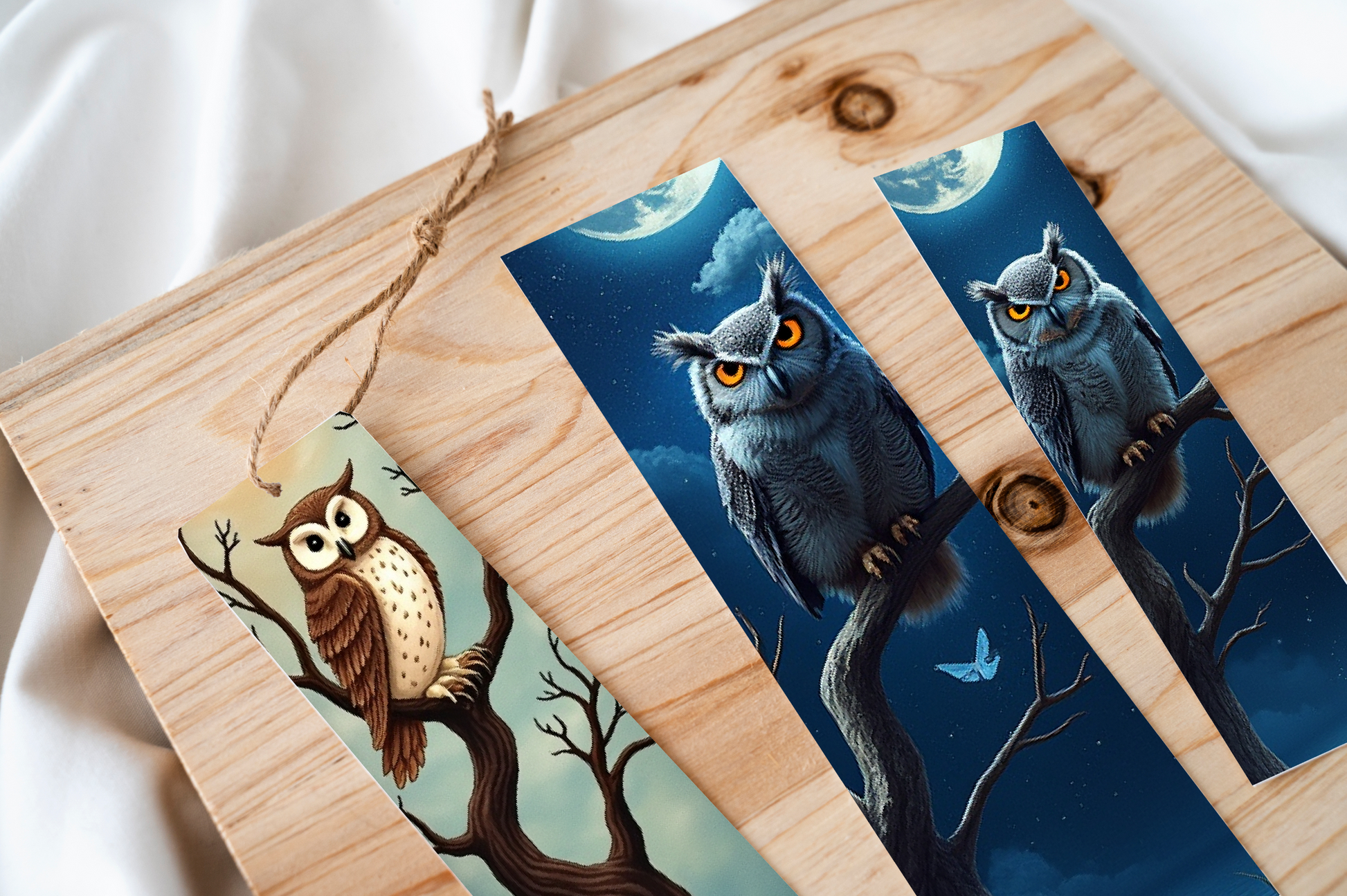 Magical Owl Wisdom Bookmark Journal 1 - CraftNest - Digital Crafting and Art