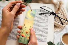 Dragonfly Garden Bookmark Journal - CraftNest - Digital Crafting and Art