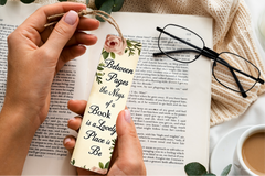 Romantic Book Lover's Bookmark Journal - CraftNest - Digital Crafting and Art
