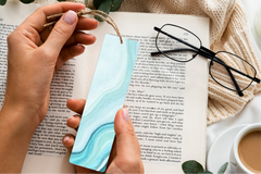 Serene Flow Bookmark Journal - CraftNest - Digital Crafting and Art