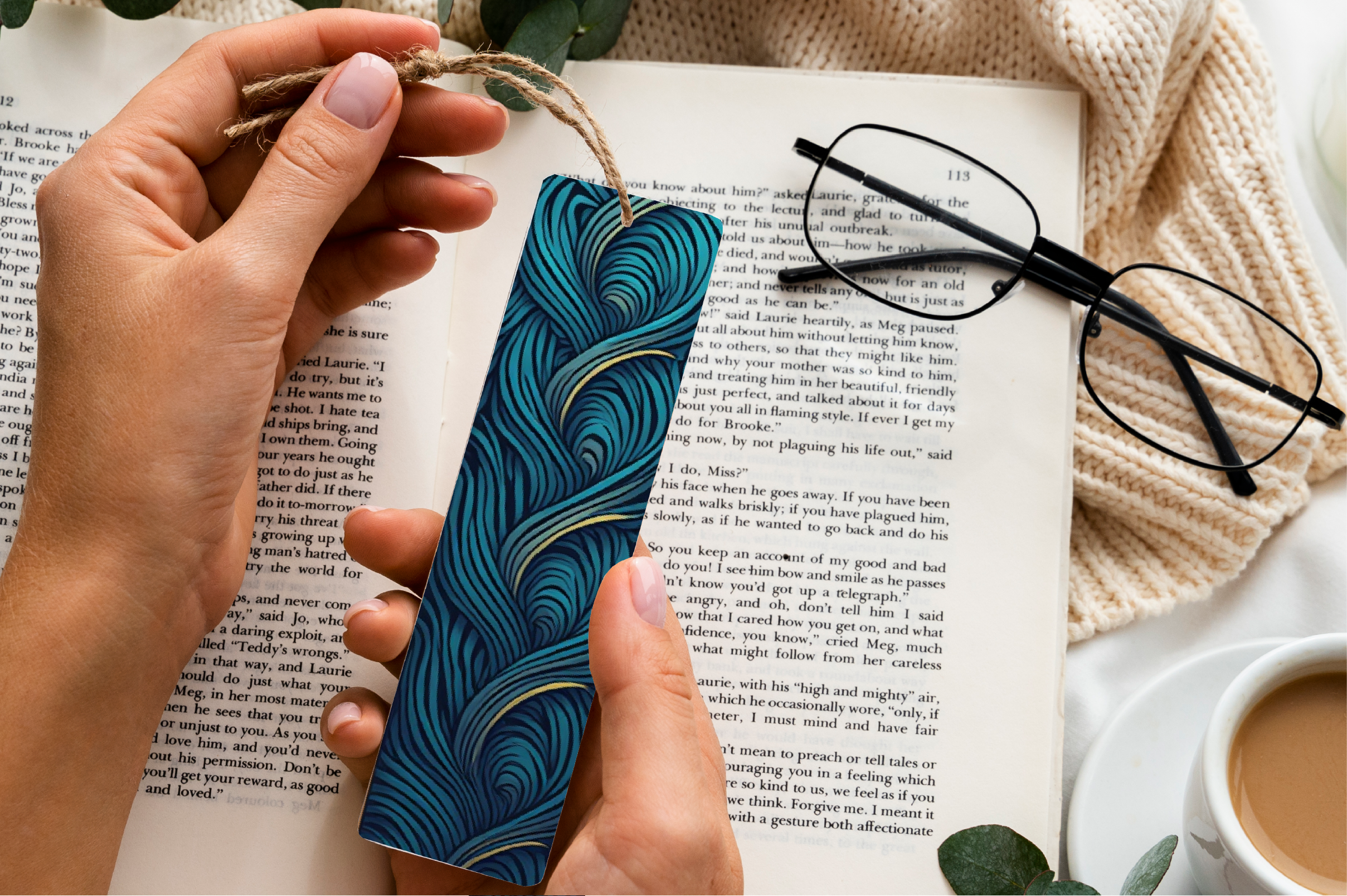 Magical Peacock Feathers Bookmark Journal - CraftNest - Digital Crafting and Art