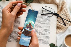 Snow Globe Stories Bookmark Journal - CraftNest - Digital Crafting and Art