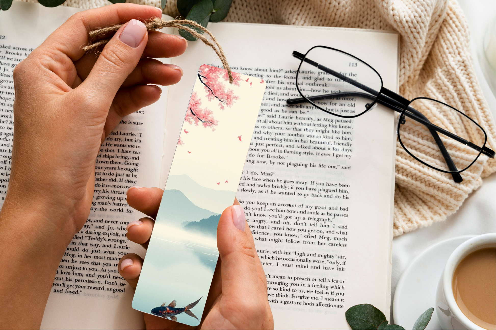 Tranquil Japanese Pagoda Bookmark Journal - CraftNest - Digital Crafting and Art