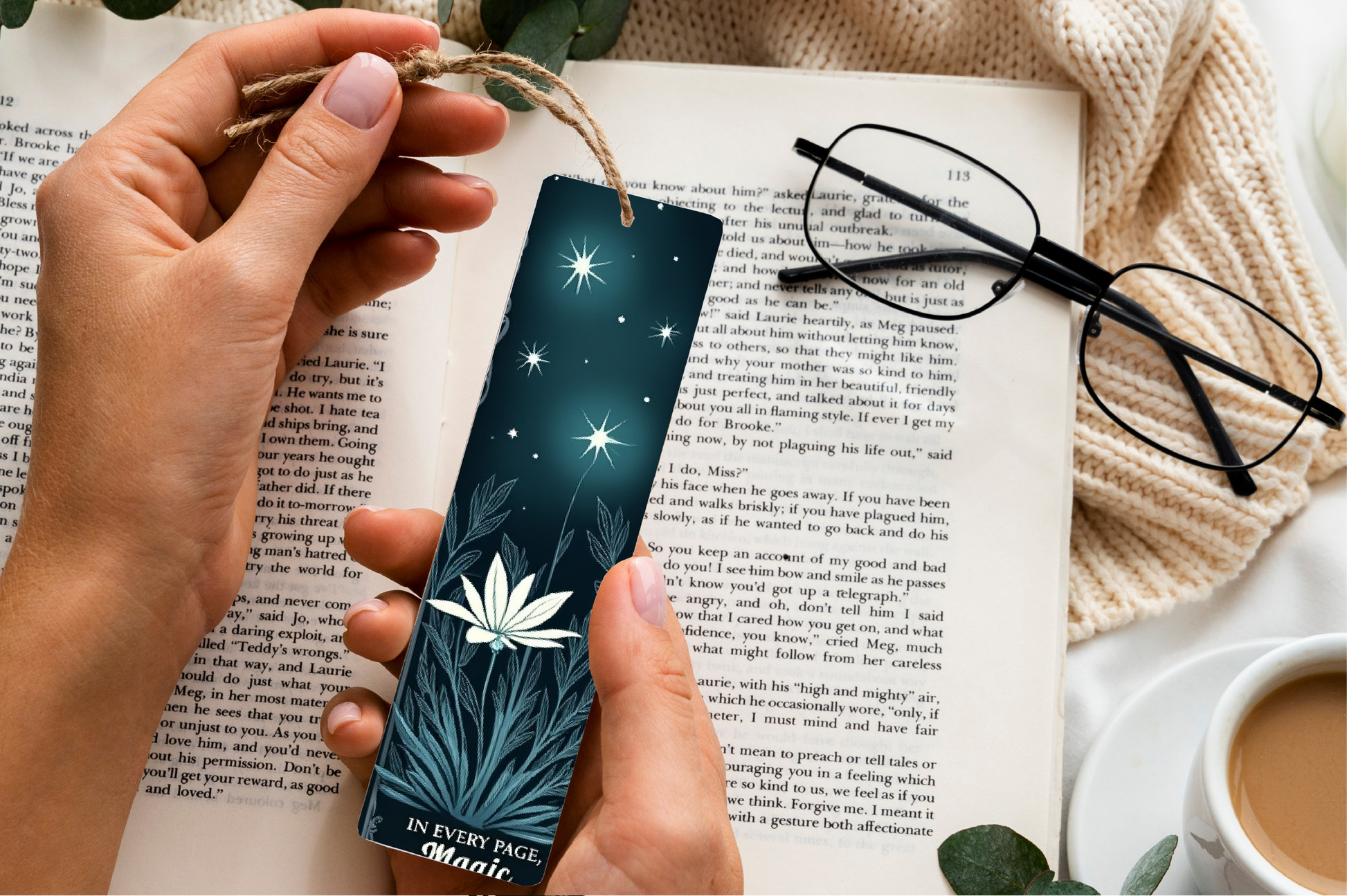 Midnight Garden Mystique Bookmark Journal - CraftNest - Digital Crafting and Art