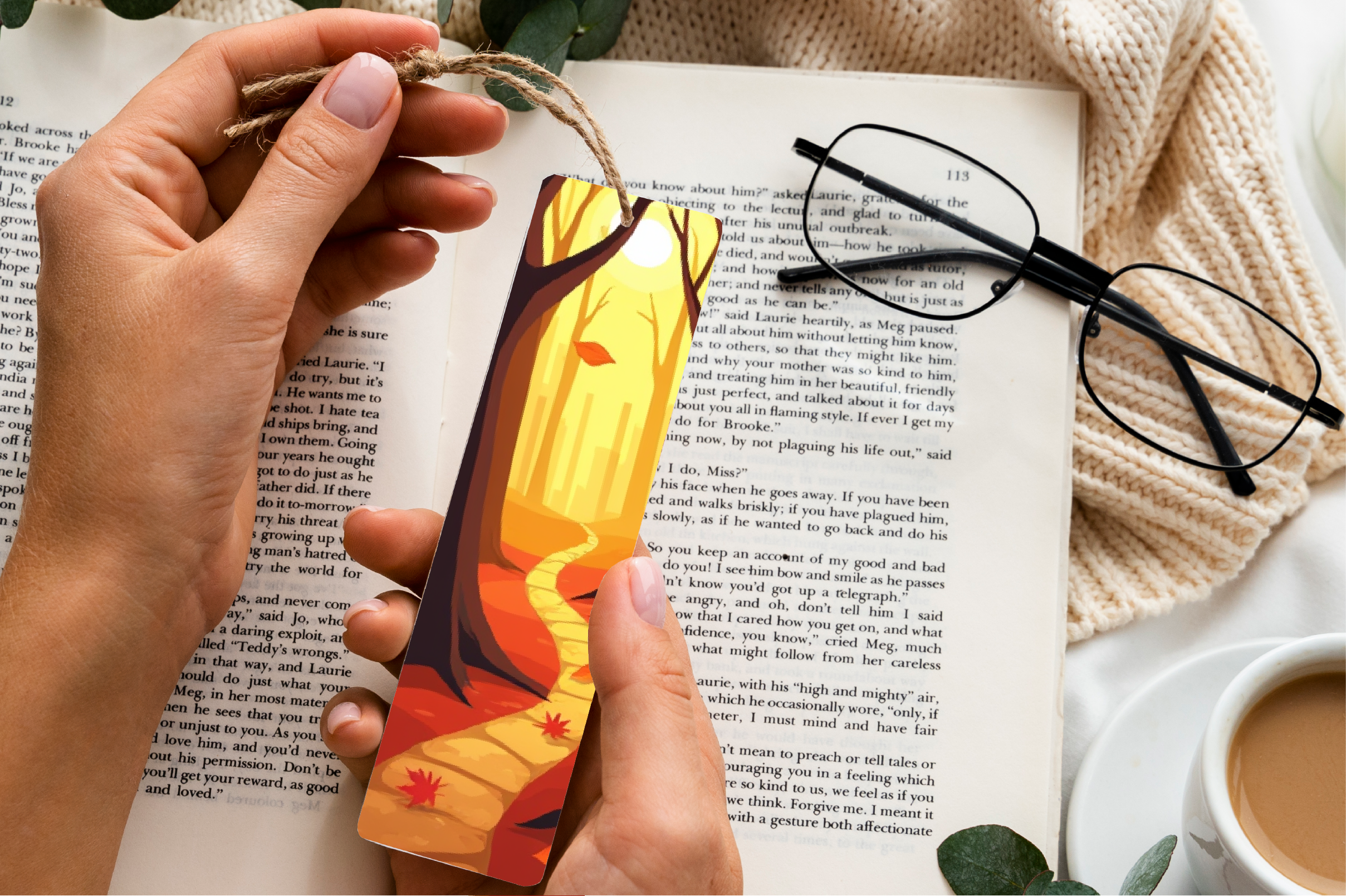 Autumn Walk Bookmarks Journal - CraftNest - Digital Crafting and Art