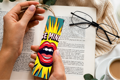 Valentine's Day Pop Art Bookmark Journal - CraftNest - Digital Crafting and Art