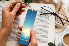 Romantic Sailboat Bookmark Journal - CraftNest - Digital Crafting and Art