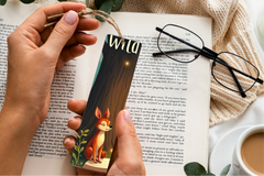 Animal Gathering Bookmark Journal - CraftNest - Digital Crafting and Art