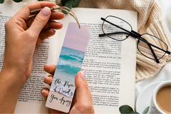 Ocean Breeze Serenity Bookmark Journal - CraftNest - Digital Crafting and Art