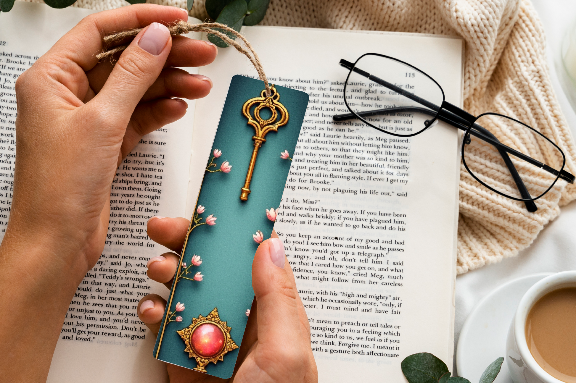 Secret Garden Gate Bookmark Journal - CraftNest - Digital Crafting and Art