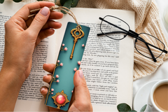 Secret Garden Gate Bookmark Journal - CraftNest - Digital Crafting and Art