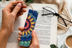 Kaleidoscope Mandala Bookmark Journal - CraftNest - Digital Crafting and Art