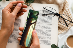 Forest Canopy View Bookmark - CraftNest - Digital Crafting and Art