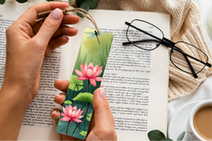 Tropical Paradise Bookmark Journal - CraftNest - Digital Crafting and Art