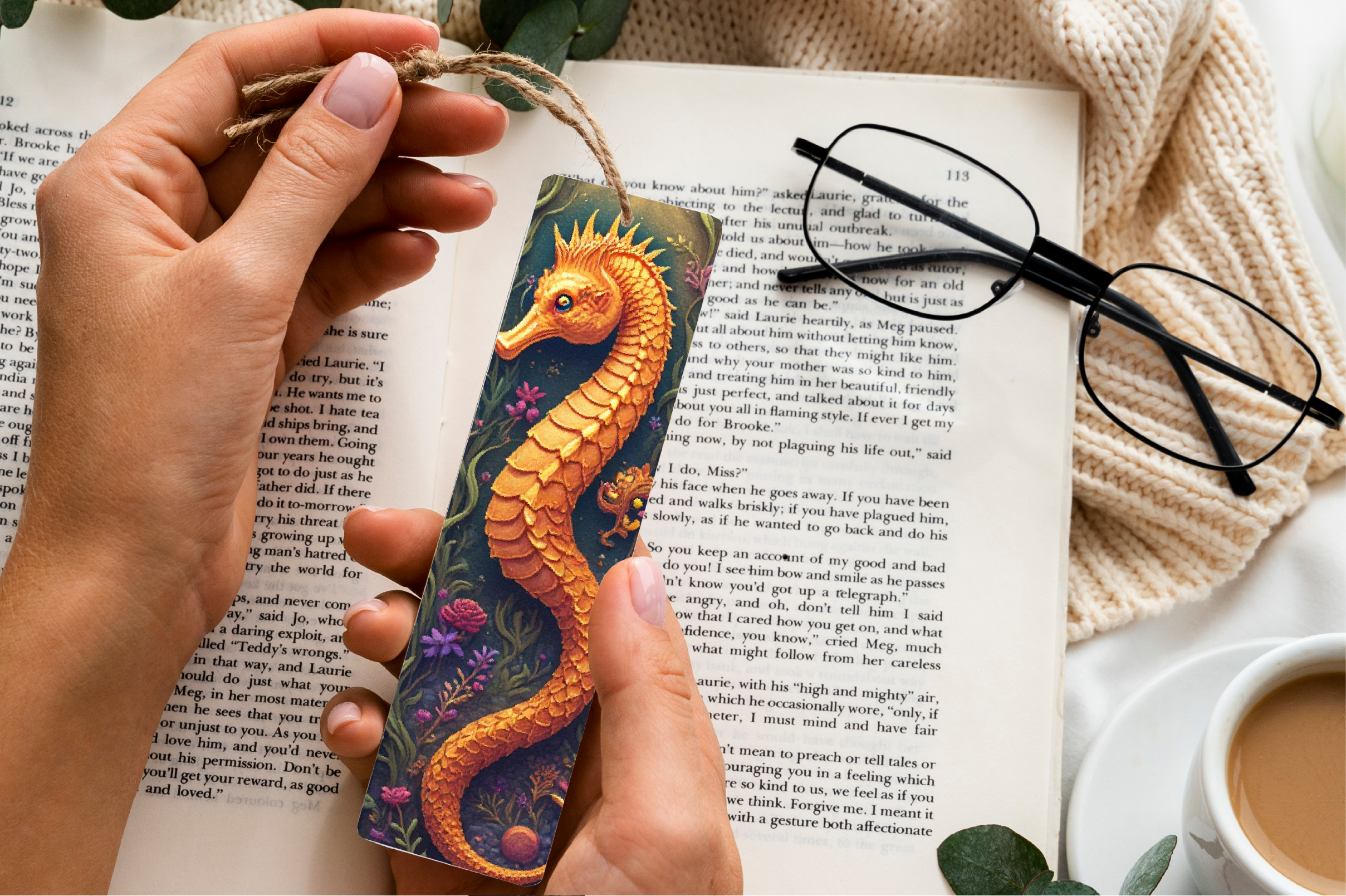 Underwater Fantasy Bookmark Journal - CraftNest - Digital Crafting and Art