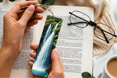 Waterfall Dreams Bookmark Journal - CraftNest - Digital Crafting and Art