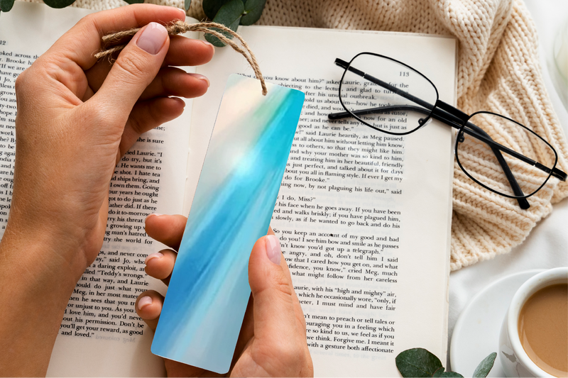 Rainbow Prism Reflection Bookmark - CraftNest - Digital Crafting and Art