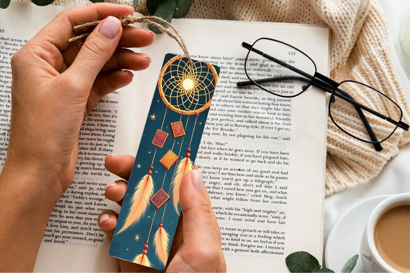Dreamcatcher Stories Bookmark Journal - CraftNest - Digital Crafting and Art