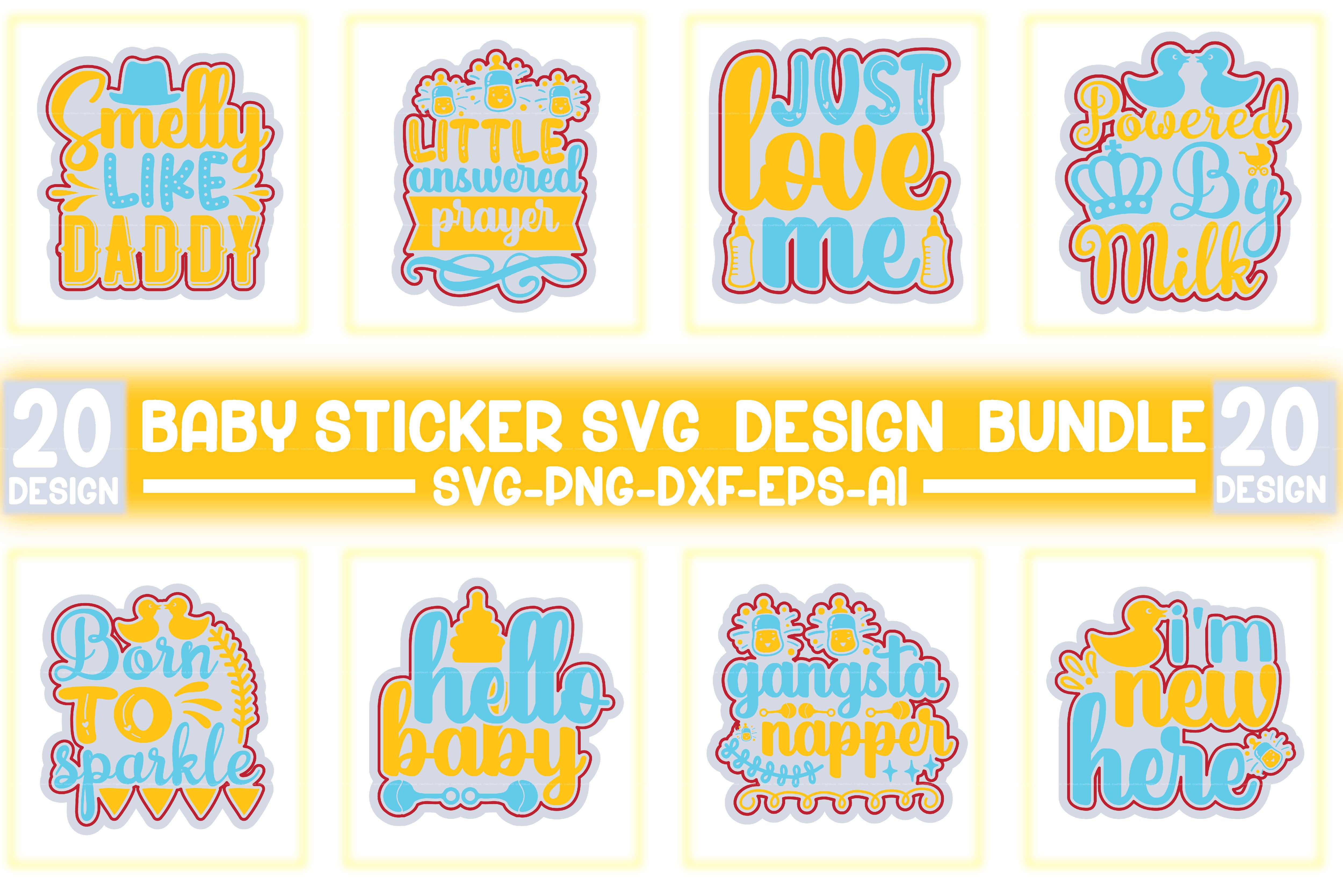 Baby Design SVG Bundle