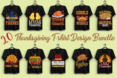 Thanksgiving T Shirt Bundle 6 - CraftNest - Digital Crafting and Art