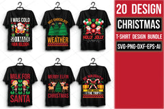 Christmas T Shirt Bundle 21 - CraftNest - Digital Crafting and Art