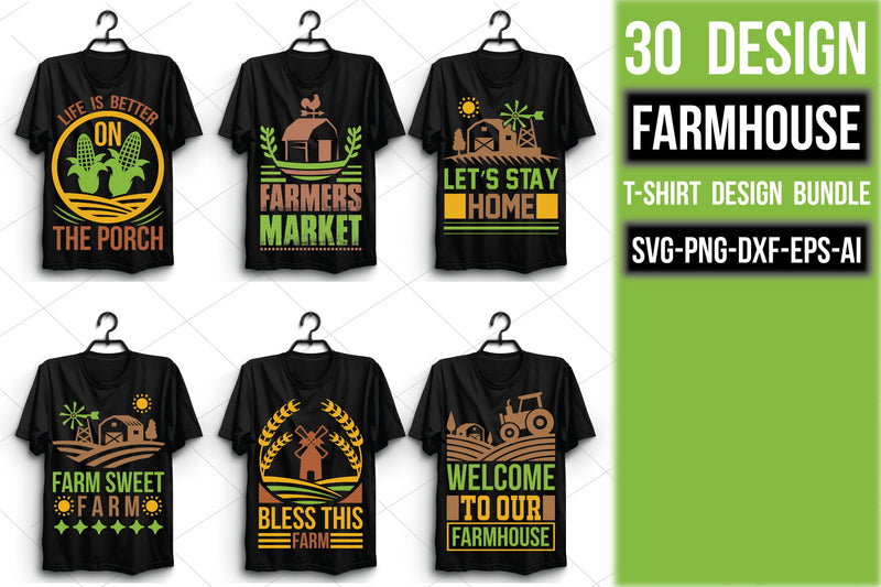 Farmhouse T Shirt Bundle 6 - CraftNest - Digital Crafting and Art