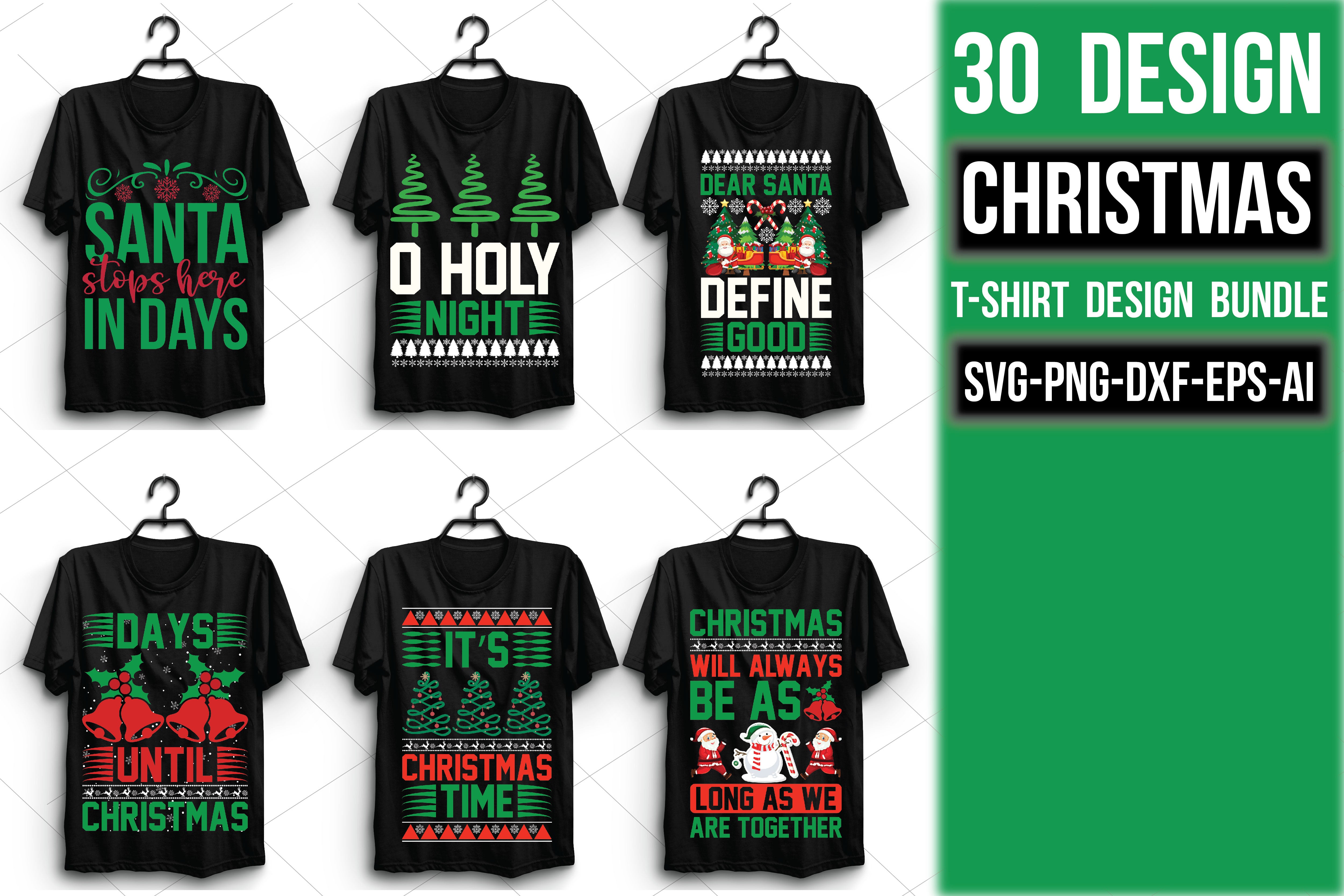 Christmas T Shirt Bundle 17 - CraftNest - Digital Crafting and Art